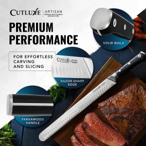 Cutluxe 12 Slicing Carving Knife – carnivoresclub